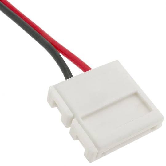 Cable connector for pressurized with monochrome LED strip 10mm