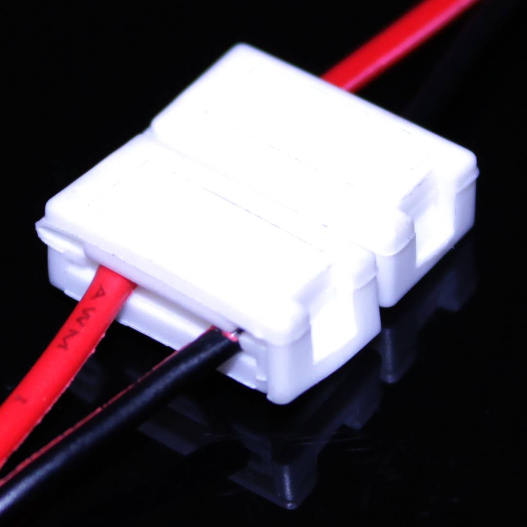 Pression Splice monochrome 10mm LED bande