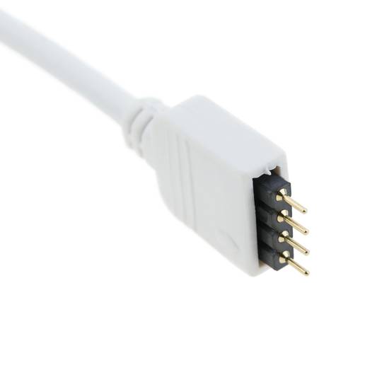 Connection pins LED RGB strips 4 pin adapter