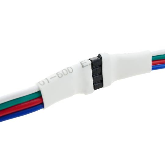 Connection pins LED RGB strips 4 pin adapter