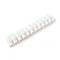 Terminal strip of 6mm electrical cable section white