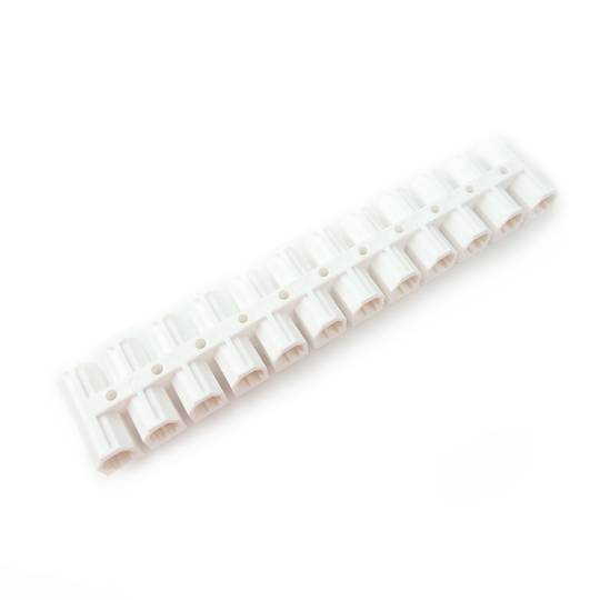 Bornier de câble électrique de section 25mm blanc