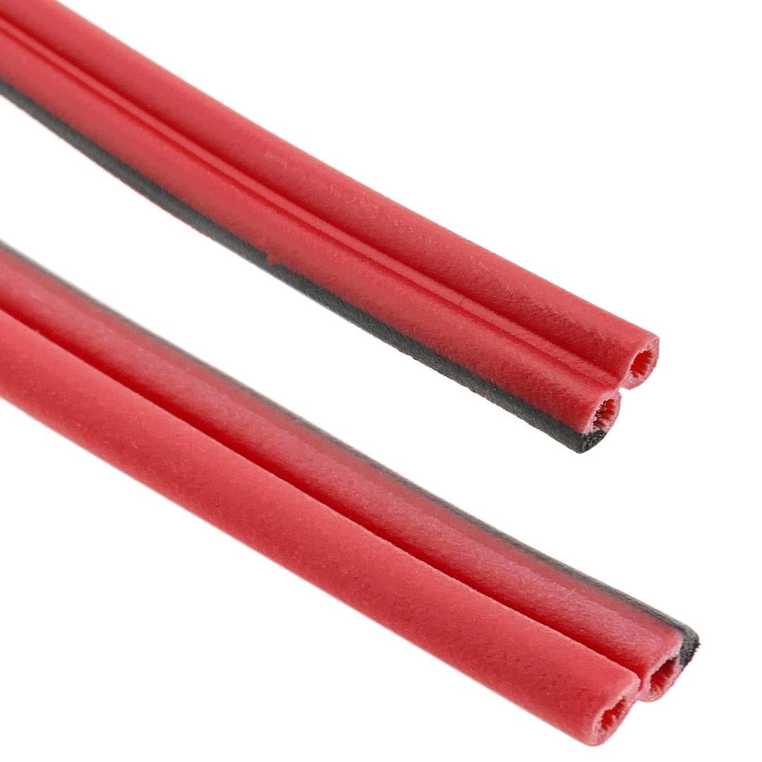 Speaker audio wire red and black 2x0.75 mm² Cable coil of 25m