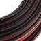 Audiokabel voor 2x0,75 mm² rode en zwarte luidsprekers, 50 m spoel