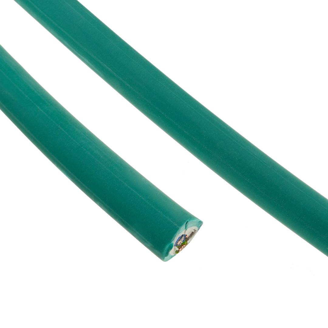 Rollo Cable Eléctrico de 100 m, PVC H05VV-F, Sección 3 x 1,5 mm2, Color  Blanco