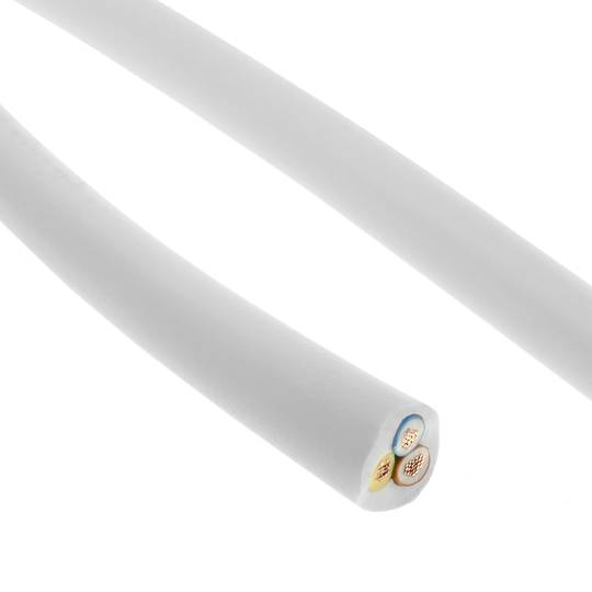 Bobina de cable eléctrico de 3 polos x 2.5 mm² 25 m libre de halógenos LSZH  - Cablematic