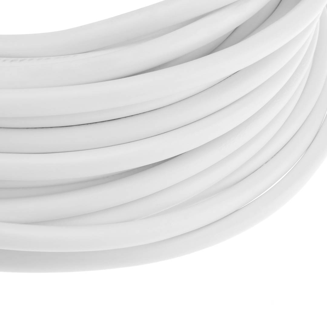 Cable electrico blanco 3hilos 1,5mm2 ø8mm (5m) desnuado de un costado