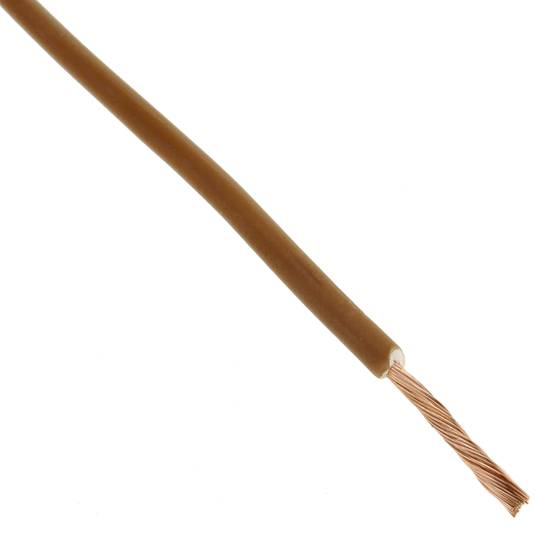 Bobina de cabo elétrico LSHF 200 m marrom 1.5mm