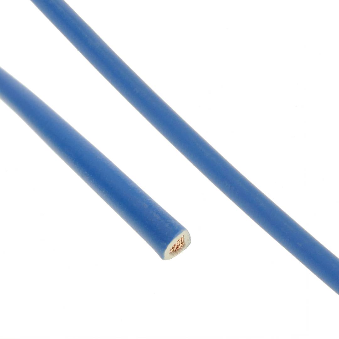 Bobina de cable eléctrico LSHF 200 m azul 1.5mm - Cablematic