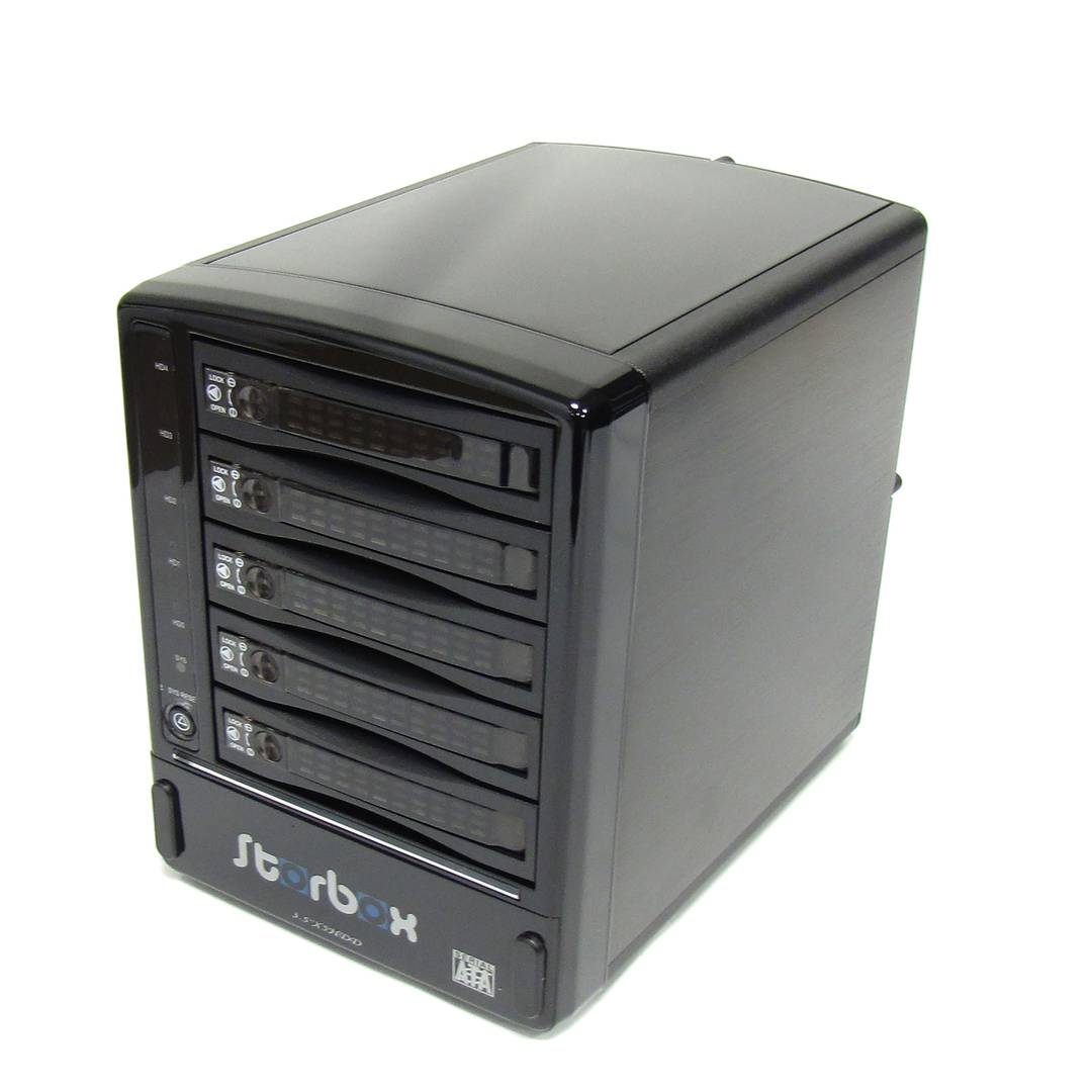 External Box VIPower SATA-HDD to eSATA (5xHDD/Plastic/Black)