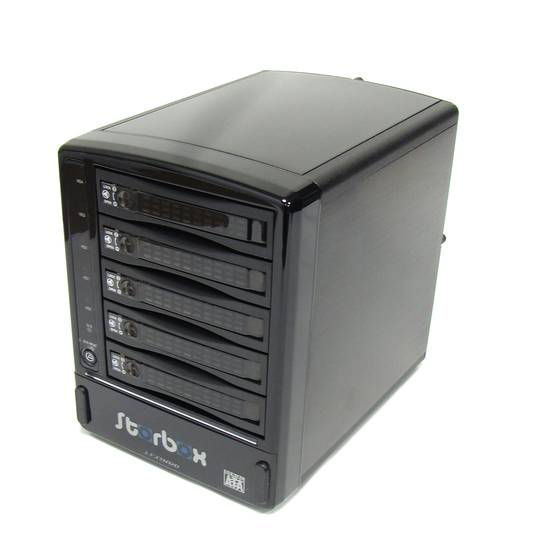 External Box VIPower SATA-HDD to eSATA (5xHDD/Plastic/Black)