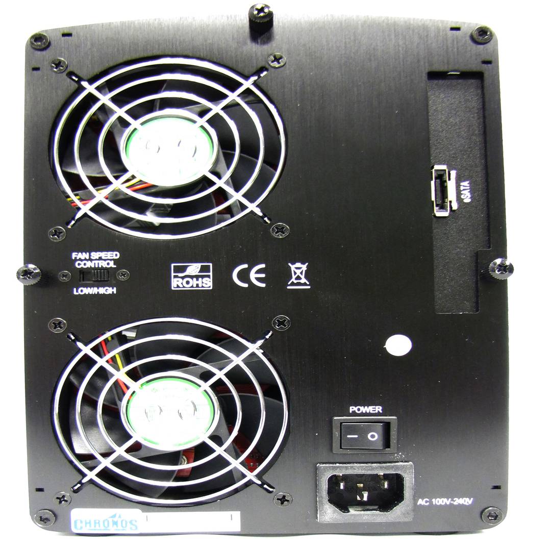 External Box VIPower SATA-HDD to eSATA (5xHDD/Plastic/Black)