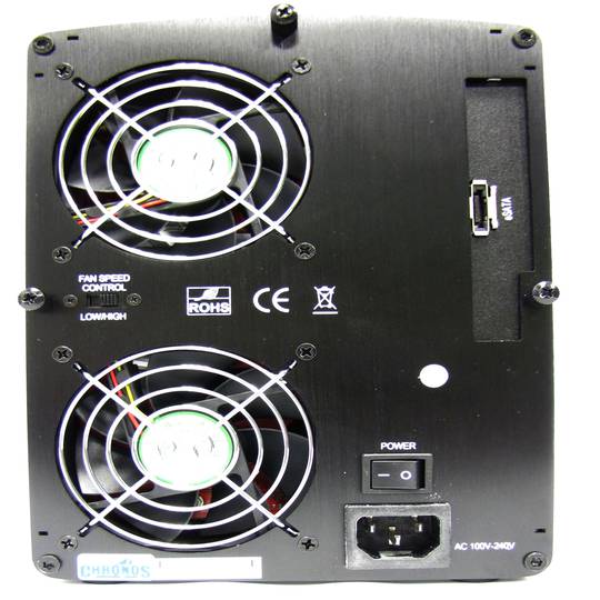 External Box VIPower SATA-HDD to eSATA (5xHDD/Plastic/Black)