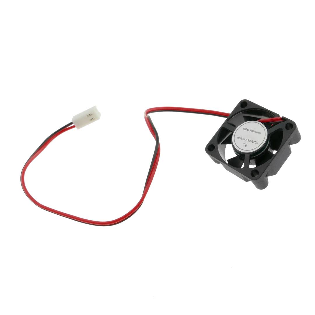 Chassisventilator 30x30x10 mm 5 VDC voor computerbehuizing
