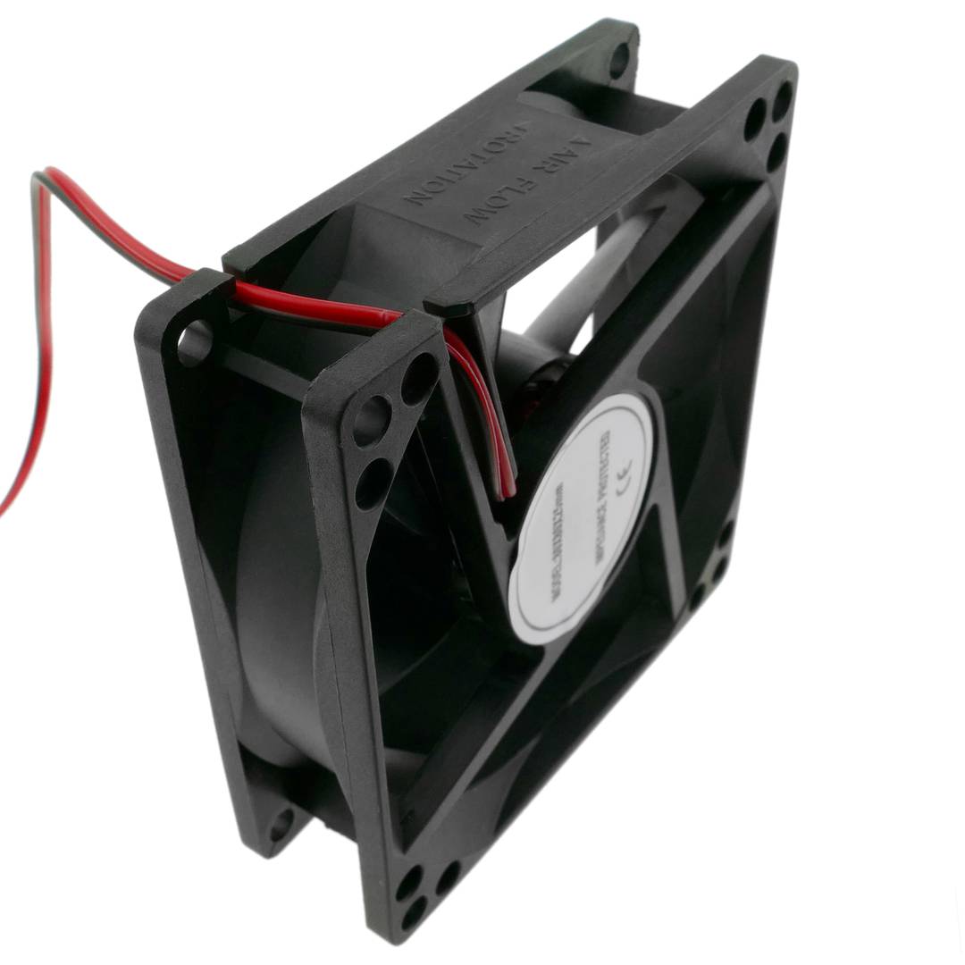 Chassisventilator 80x80x25 mm 5 VDC voor computerbehuizing