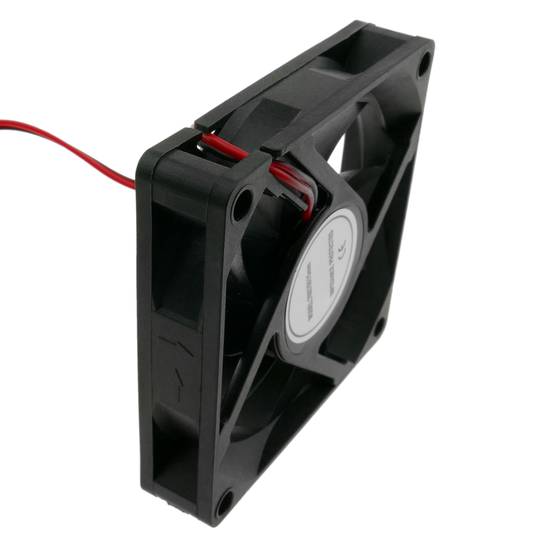 Chassisventilator 70x70x15 mm 12 VDC voor computerbehuizing 2600 RPM