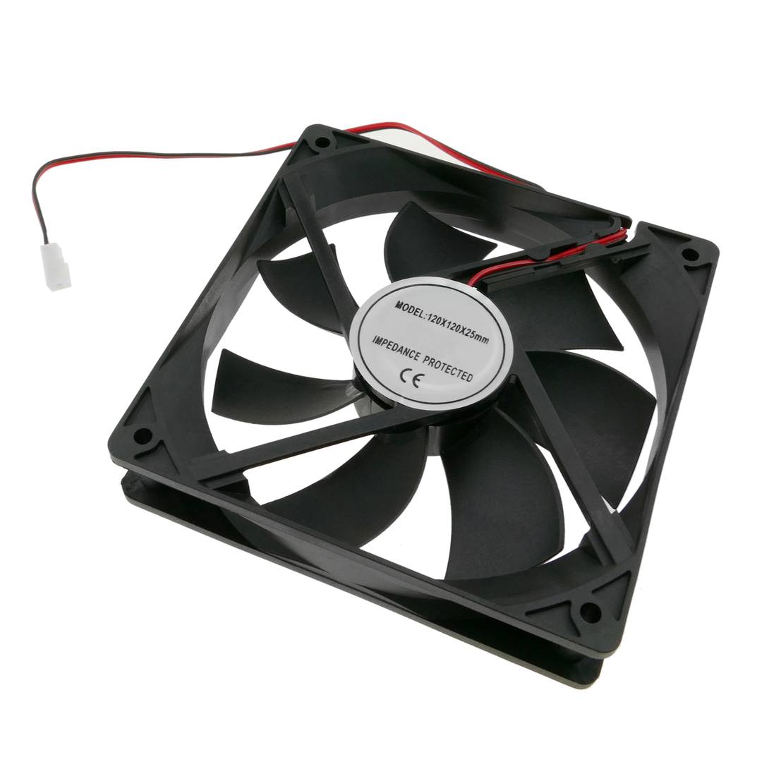 Ventilador de chasis 120x120x25 mm de 24 VDC para caja de ordenador