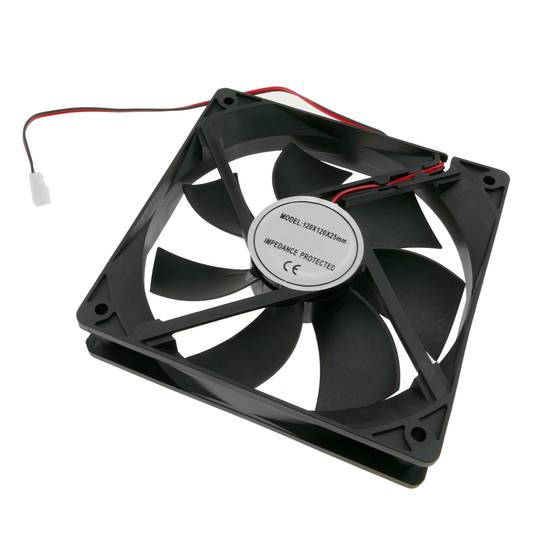 Ventilateur pour boîtier 120x120x25 mm de 5 VDC pour ordinateur et châssis avec roulement à billes