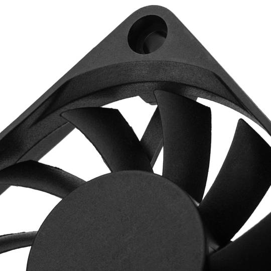 Ventilateur pour boîtier 60x60x10 mm de 12 VDC pour ordinateur et châssis avec roulement à billes
