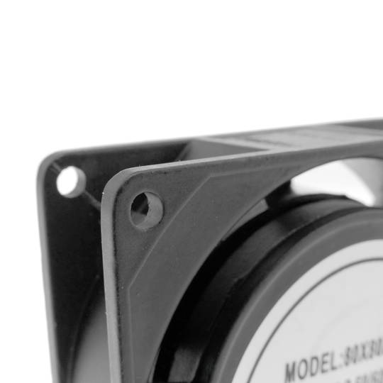 Ventilador de xassís 80x80x25 mm de 220 VAC per caixa d'ordinador