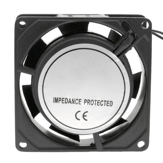 Ventilador de xassís 80x80x25 mm de 220 VAC per caixa d'ordinador
