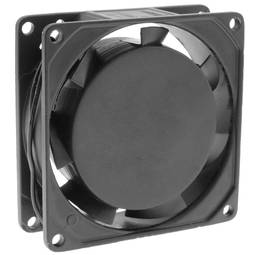 Ventilador de caixa 80x80x25 mm de 220 VAC para computador e chassi com rolamento de esferas