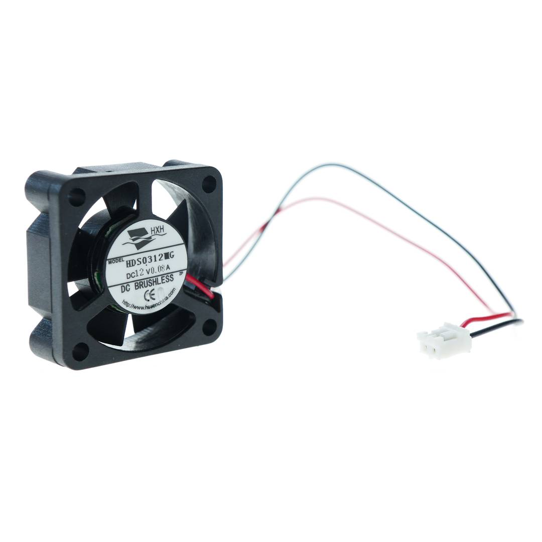 Gehäuselüfter mit Standardgehäuse 30x30x10 mm für 12 VDC für Gehäuse Lüfter Computer und Chassis