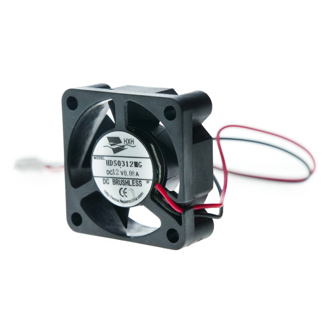 Gehäuselüfter mit Standardgehäuse 30x30x10 mm für 12 VDC für Gehäuse Lüfter Computer und Chassis