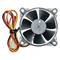 Ventilador de caixa 60x60x15 mm de 12 VDC para computador e chassi
