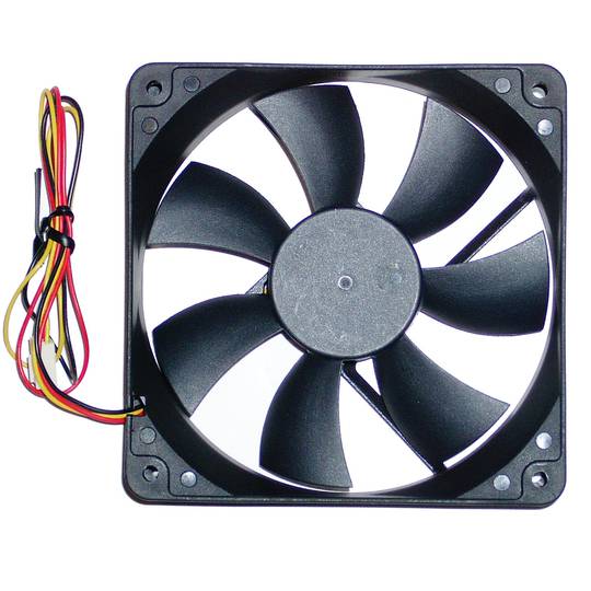 Wentylator podwozia 120x120x25 mm 12 VDC do obudowy komputera