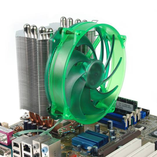 Ventilador de xassís 140x140x25 mm de 12 VDC per caixa d'ordinador