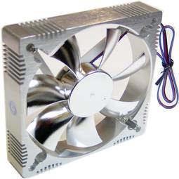 Ventilador de xassís d'alumini 90x90x25 mm de 12 VDC per caixa d'ordinador
