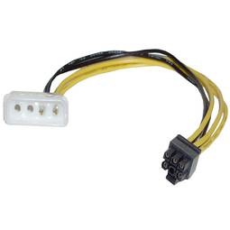 MOLEX 4Pin-M naar PCI-EXPRESS 6Pin-H kabel (Mini-Fit 3.96Pitch)