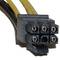 Kabel MOLEX 4Pin-M do PCI-EXPRESS 6Pin-H (Mini-Fit 3,96Pitch)