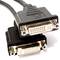 Duplicator Cabo DMS59-macho para fêmea 15 centímetros DVI-I-2X