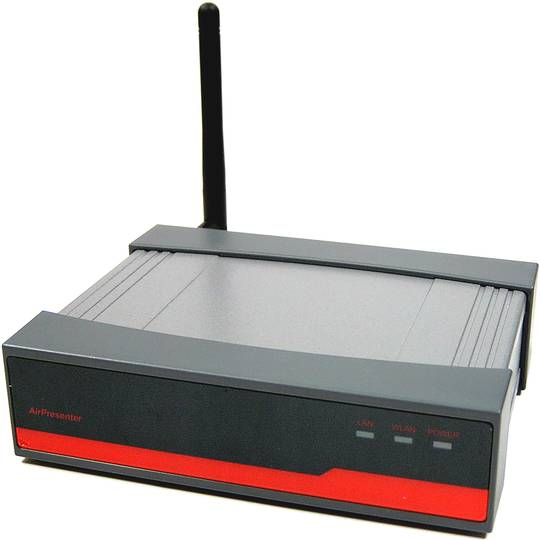 Transmissor de vídeo sem fio WiFi VGA apresentações