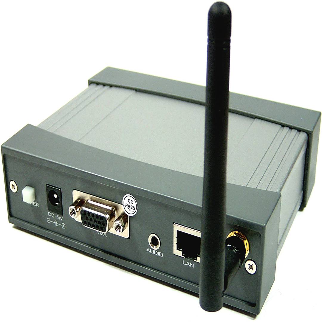 Transmissor de vídeo sem fio WiFi VGA apresentações