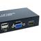 Transmissor d'àudio i vídeo per xarxa ethernet per a presentacions VGA HDMI