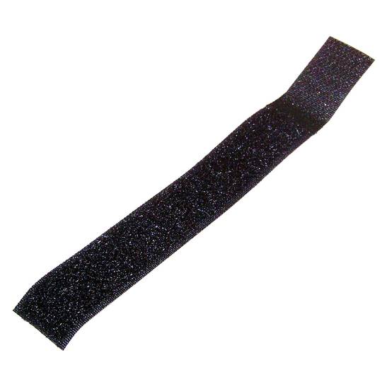 Plakband kabelbeheer 20x160mm 100 eenheden zwart