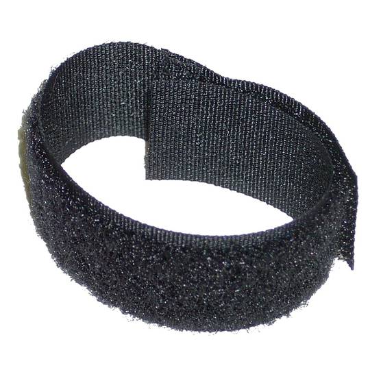 Plakband kabelbeheer 20x160mm 100 eenheden zwart