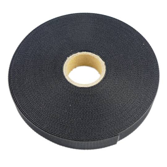 Bobina de cinta adherent de 15 mm x 10 m de color negre