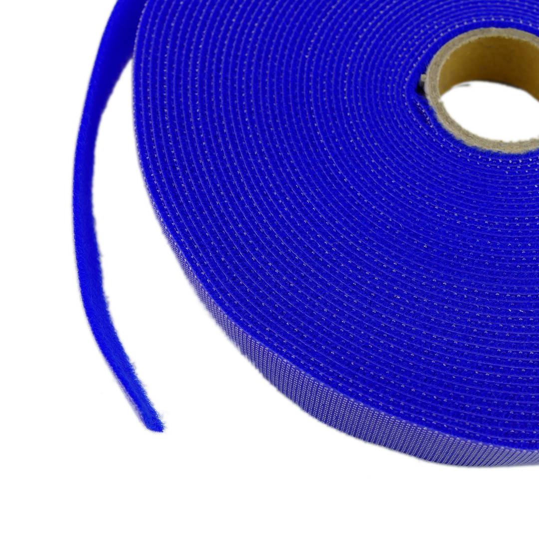 Bobina de cinta adherent de 15 mm x 10 m de color blau