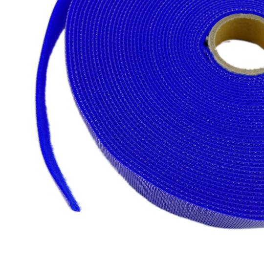 Bobina de cinta adherent de 15 mm x 10 m de color blau