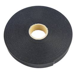 Plakbandrol 20 mm x 10 m zwart