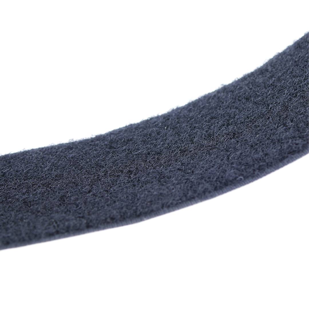 Bobina de cinta adherent adhesiva de 50mm x 25m de color negre cara de fixació