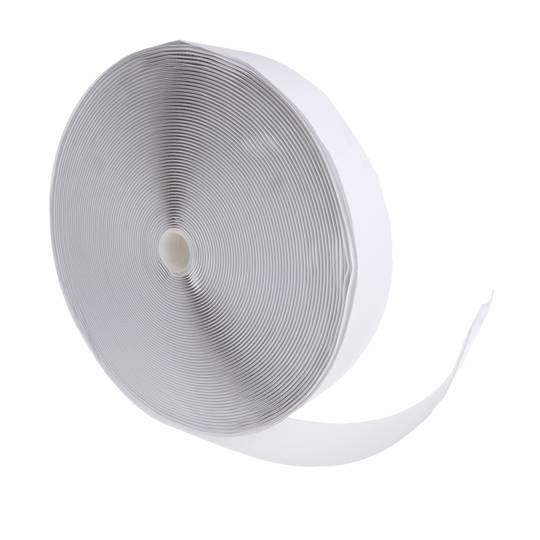 Szpula z taśmą samoprzylepną o wymiarach 50 mm x 25 m białej powierzchni haka