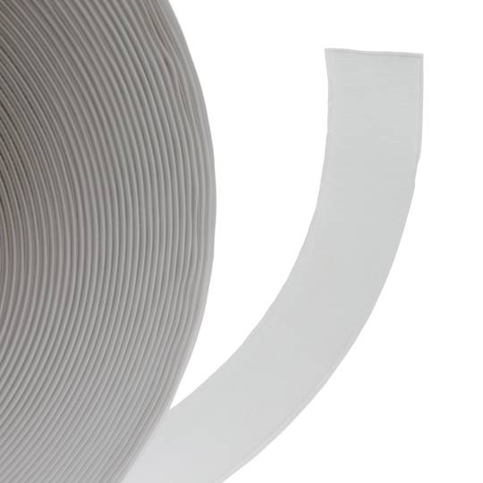 Szpula z taśmą samoprzylepną o wymiarach 50 mm x 25 m białej powierzchni haka
