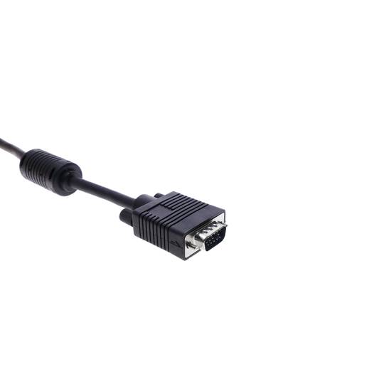 Gembird A-HDMI-VGA-03 adaptador de cable de vídeo 0,15 m Negro