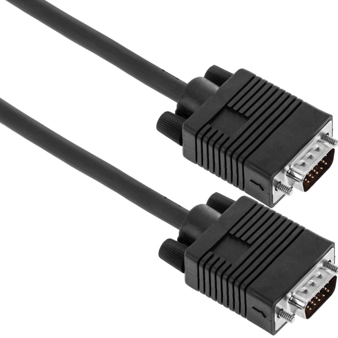 Super VGA-kabel UL2919 3C + 9 (HD15-M / M) 5m