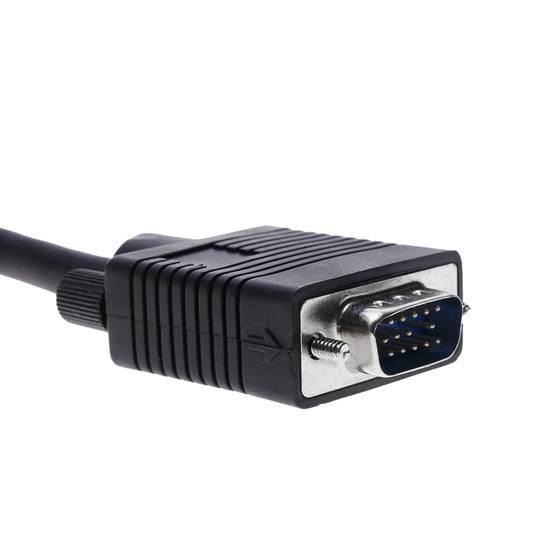Super Cable VGA UL2919 3C +9 (HD15-M/M) 20m